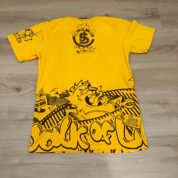 5ive Jungle &Co Kings County Yellow Men’s Medium Tshirt - Picture 7 of 10